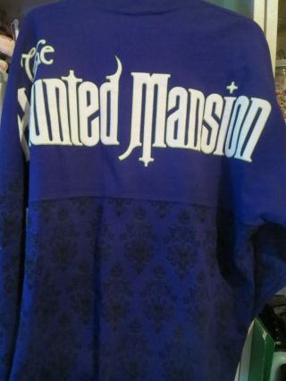 Nwt Disney Parks The Haunted Mansion Large Ghost Host Spirit Jersey