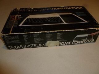 BOXED TEXAS INSTRUMENTS TI 99/4A HOME COMPUTER SYSTEM VINTAGE TI99 4 A COMPLETE 2
