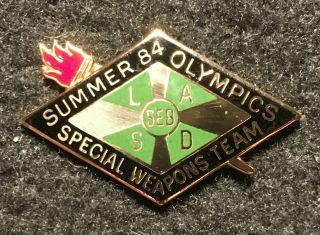 Lasd Seb Special Enforcement Bureau 84 Olympic Pin Los Angeles County Sheriff 