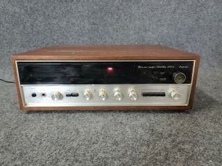 Sansui 2000a Vintage Stereo Tuner Amplifier Am/fm Wood Case Solid State