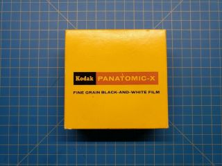 - - Vintage Kodak Panatomic - X Film 35mm X 100 Feet Expired June 1970