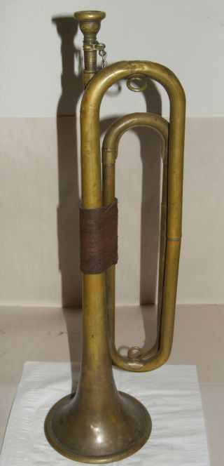 Vintage Brass Bugle Boy Scouts / Army / Military?