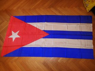Made In Ussr 1980 Official Flag 190 90cm Cuba