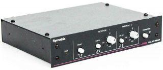 Symetrix Sx - 202 Vintage Dual Microphone Preamp / Mixer With Supply,  Storage Case