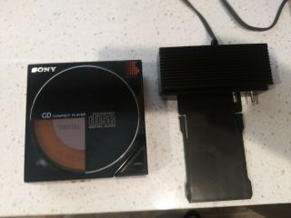 Vintage 1985 Sony D - 5a Cd Compact Disc Player W Ac - D50 Adapter