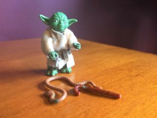Vintage Star Wars.  Lili Ledy Yoda.  All Correct/original & Complete - Very Gummy