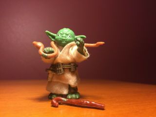 Vintage Star Wars.  Lili Ledy Yoda.  All correct/original & complete - Very gummy 2
