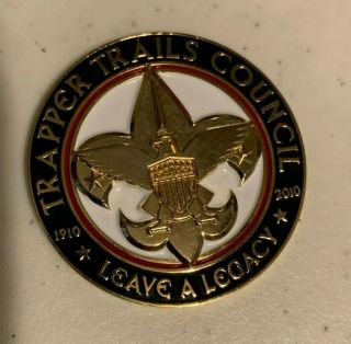 Bsa Trapper Trails Council Leave A Legacy Geocaching Coin Boy Scout 198 Of 500