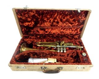 Vintage F.  A.  Reynolds Trumpet With Hardcase & Accesories