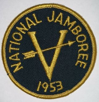 1953 National Jamboree Region 5 Contingent Patch (1 - 2)