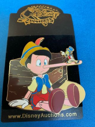 Pinocchio And Jiminy Cricket Disney Pin Le 100