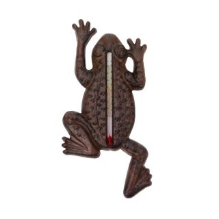 Garden Frog Indoor/outdoor Thermometer Outside Temperature Gauge Home Wall Decor