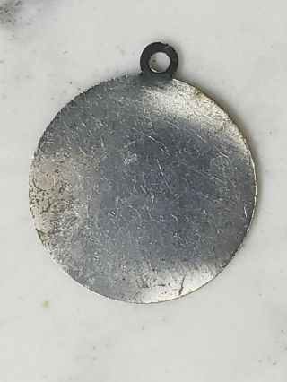 Vintage Silver American Kennel Club Medal Medallion Pendant Charm 3