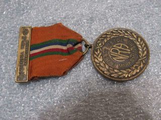 National Rifle Association Nra Expert Pistol Award Medal 1922 Rare (20e2)