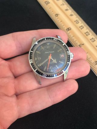 Vintage 1970’s Waltham Automatic 17 Jewel Divers Wrist Watch - Watch Runs