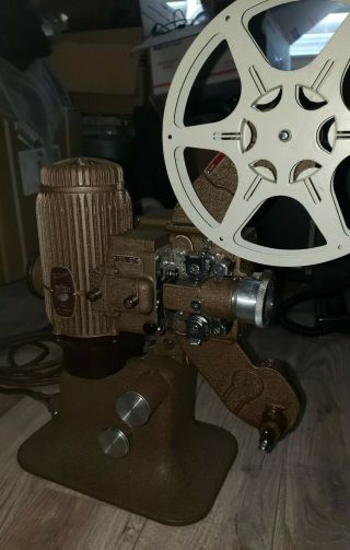 Vintage Bell & Howell Filmo Diplomat 16MM Projector W/ Case Design 173 Model A 3