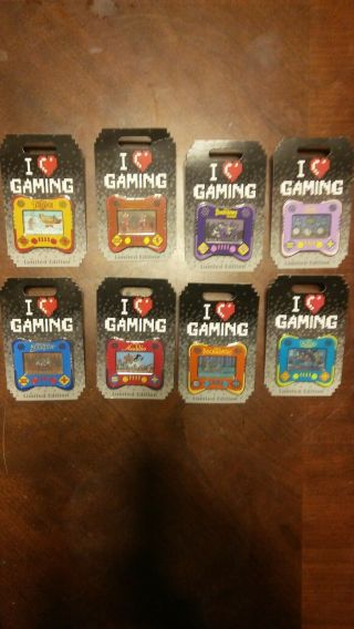 Disney I Heart Gaming Pins - Almost Complete Set Only 8 Pins
