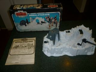 Star Wars Vintage Esb Imperial Attack Base Playset In The Box
