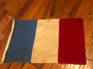 Vintage 2’ X 3’ Flag Of France