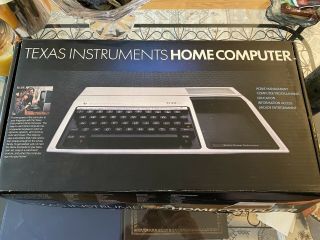 Vintage Texas Instruments Ti 99/4a Home Computer -,
