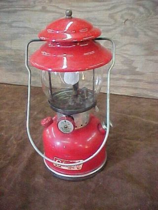 Vintage Coleman Camp Lantern 200a With Box