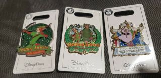 Robin Hood Disney Pins - 45th Anniversary Set - Le 2000