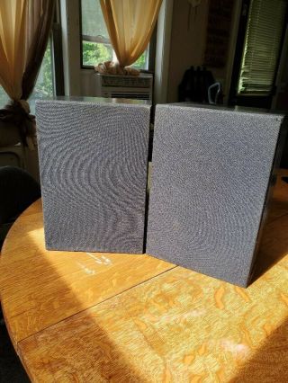 Snell Acoustic Type M Speakers Vintage Listening With Great Sound Set Of 2