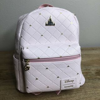 Disney Days Loungefly Pink Castle Mini Backpack Nwt