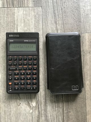 Vintage Hp Hewlett Packard 32s Rpn Scientific Calculator