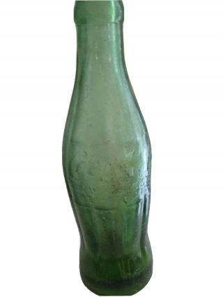 Vintage Coca Cola Green Bottle Pat Date Nov 16,  1915