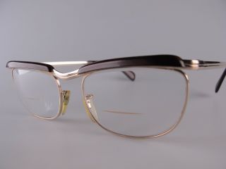 Vintage Böhler Gold Filled Eyeglasses Frames Size 50 - 18 Made In Germany