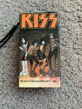 1977 Kiss Radio Aucoin Mgmt Vintage