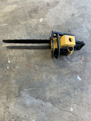 Vintage Mcculloch Pro Mac 650 Chainsaw With Bar
