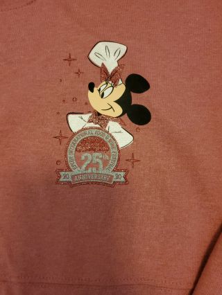Disney Parks Minnie “Queen of Cuisine” Food & Wine Festival 2020 Spirit Jersey L 2