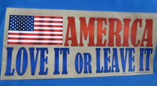Of 20 America Love It Or Leave It Stickers Flag Usa Trump 2020 Gop