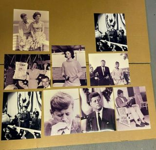 9 Presidential Photos John F Kennedy Frank Fallaci 1960 L@@k