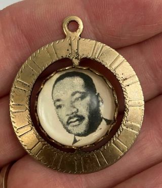 Vintage Martin Luther King I Have A Dream Pendant Civil Rights Medallion