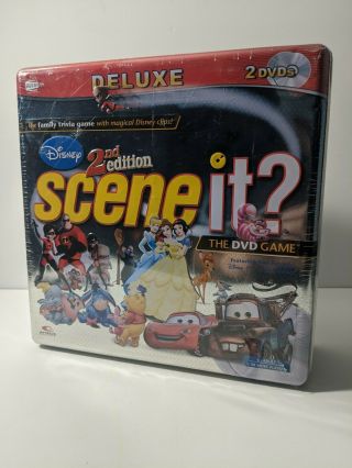 Disney Deluxe Scene It? The Dvd Game Trivia Game (2nd Edition)