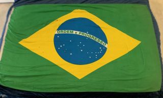 Brazil Vintage Maritime Flag Cotton