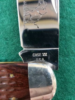 Vintage Case XX 6250 Elephants Toe Nail 1976 Pocket Knife 2