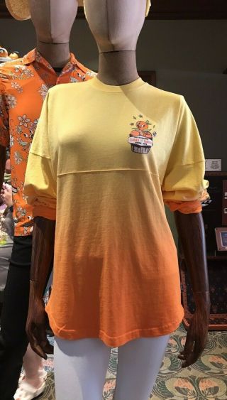 Disney 2020 Epcot Flower Garden Festival Orange Bird Spirit Jersey Shirt M