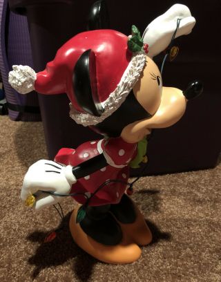 Disney Minnie Mouse LED Lighted Timer Statue Christmas Lights 2