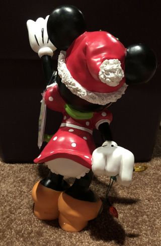 Disney Minnie Mouse LED Lighted Timer Statue Christmas Lights 3