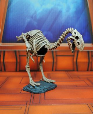 Geoworld Ice Age Excavation Diatryma Gigantea skeleton assembled painted 2
