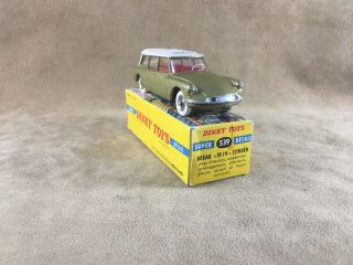 Dinky Toys 539 Citroen Id 19 Break - Modele - Vintage Model