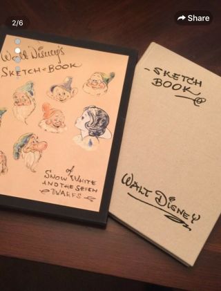 Walt Disney’s Snow White Sketch Book Collectors Edition (only 2500 Made)