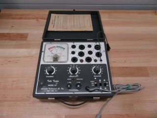 Vintage Accurate Instrument Tube Tester - Model 157 1963