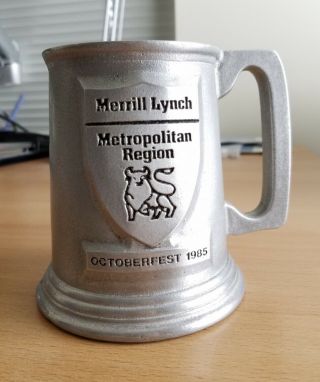 Pewter Mug - Merrill Lynch Octoberfest