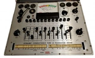 Vintage EICO Model 666 Dynamic Conductance Tube and Transistor Tester 2