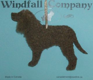 American Water Spaniel Dog Plush Christmas Canine Ornament By Wc